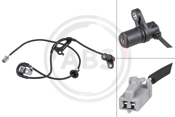 A.B.S. 31077 Sensor, wheel speed