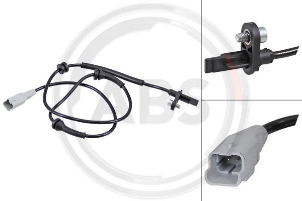 A.B.S. 31218 Sensor, wheel speed