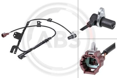 Sensor, wheel speed A.B.S. 31493