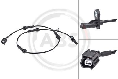 Sensor, wheel speed A.B.S. 31503
