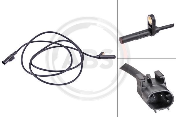 A.B.S. 31528 Sensor, wheel speed