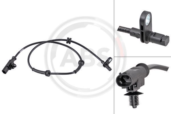 A.B.S. 31537 Sensor, wheel speed