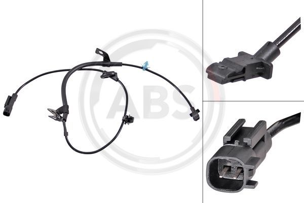 A.B.S. 31546 Sensor, wheel speed