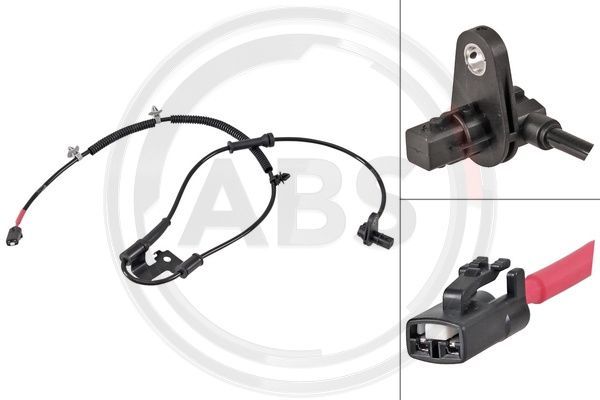 A.B.S. 31550 Sensor, wheel speed