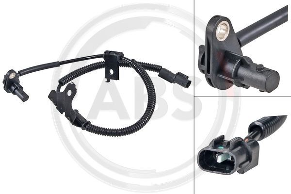 A.B.S. 31565 Sensor, wheel speed