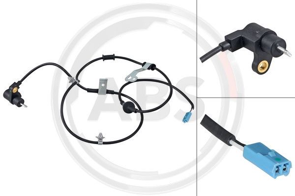 A.B.S. 31572 Sensor, wheel speed