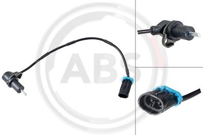 Sensor, wheel speed A.B.S. 31590