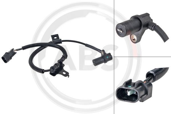 A.B.S. 31597 Sensor, wheel speed