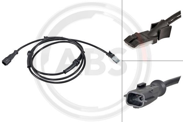 A.B.S. 31606 Sensor, wheel speed