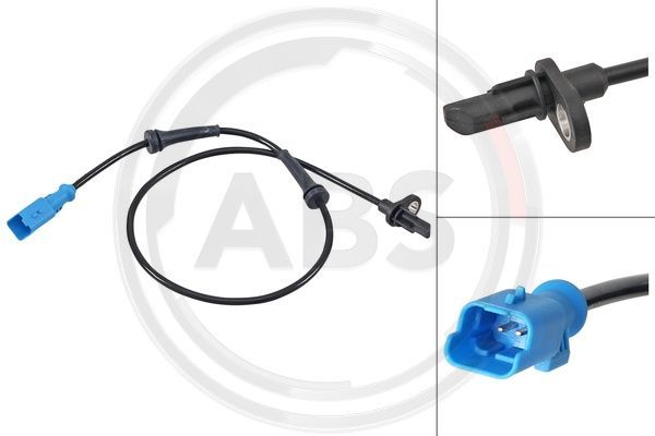 A.B.S. 31608 Sensor, wheel speed