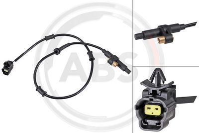 Sensor, wheel speed A.B.S. 31610