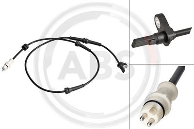 Sensor, wheel speed A.B.S. 31611