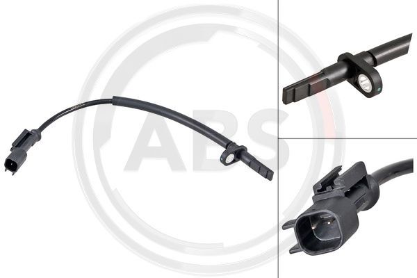 A.B.S. 31612 Sensor, wheel speed