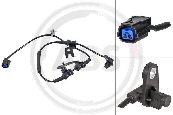 A.B.S. 31617 Sensor, wheel speed