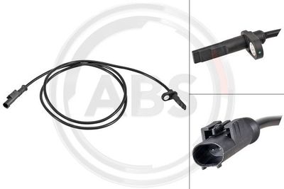 Sensor, wheel speed A.B.S. 31618