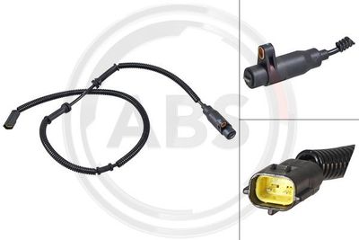 Sensor, wheel speed A.B.S. 31619