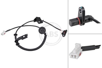 Sensor, wheel speed A.B.S. 31621