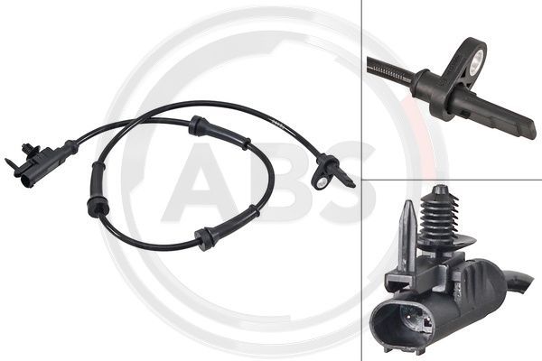 A.B.S. 31626 Sensor, wheel speed