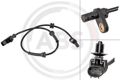 Sensor, wheel speed A.B.S. 31636