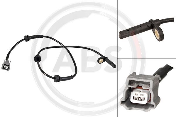 A.B.S. 31639 Sensor, wheel speed