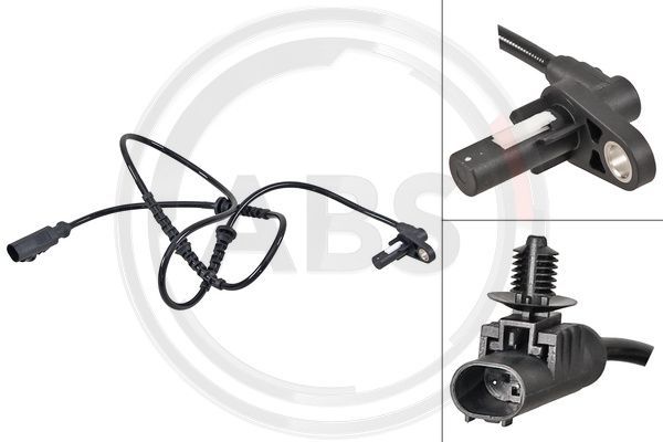 A.B.S. 31646 Sensor, wheel speed