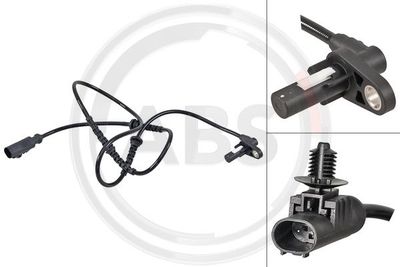 Sensor, wheel speed A.B.S. 31646