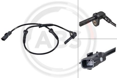 Sensor, wheel speed A.B.S. 31649