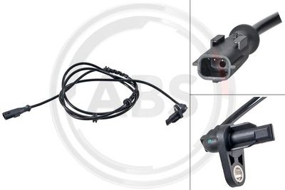 Sensor, wheel speed A.B.S. 31650