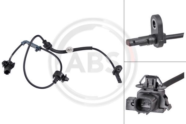 A.B.S. 31658 Sensor, wheel speed