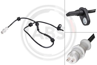 Sensor, wheel speed A.B.S. 31666
