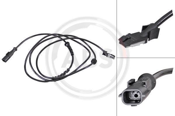 A.B.S. 31667 Sensor, wheel speed
