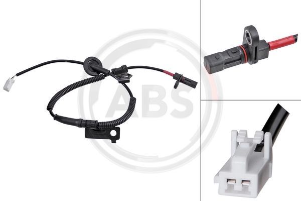 A.B.S. 31668 Sensor, wheel speed