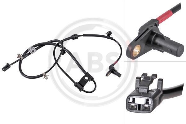 A.B.S. 31670 Sensor, wheel speed