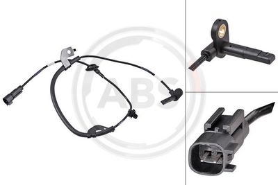 Sensor, wheel speed A.B.S. 31672