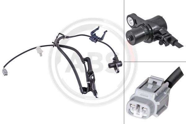 A.B.S. 31677 Sensor, wheel speed