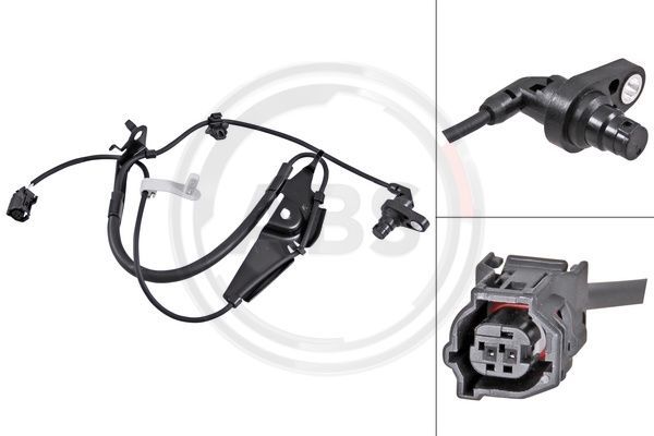 A.B.S. 31679 Sensor, wheel speed