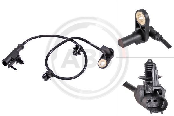 A.B.S. 31691 Sensor, wheel speed