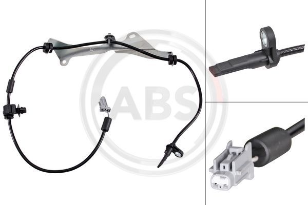 A.B.S. 31692 Sensor, wheel speed