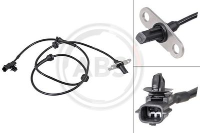 Sensor, wheel speed A.B.S. 31697