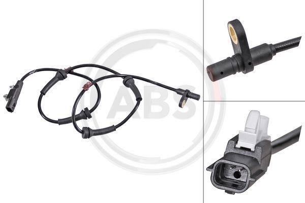 A.B.S. 31698 Sensor, wheel speed