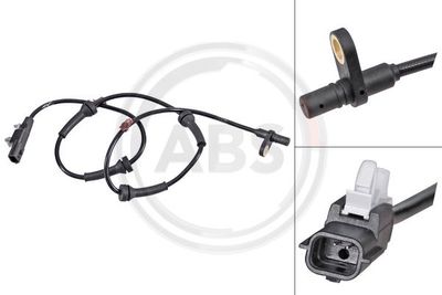 Sensor, wheel speed A.B.S. 31698