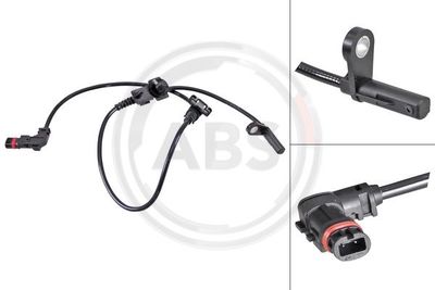Sensor, wheel speed A.B.S. 31707
