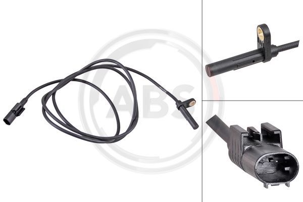 A.B.S. 31712 Sensor, wheel speed