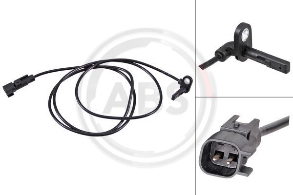 A.B.S. 31714 Sensor, wheel speed