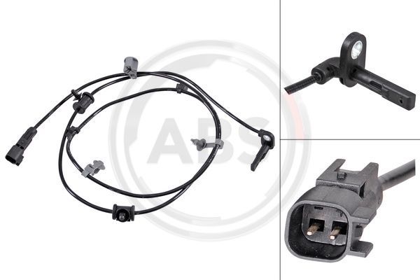 A.B.S. 31716 Sensor, wheel speed