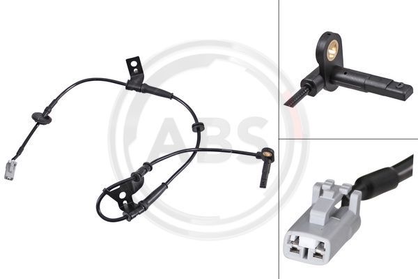 A.B.S. 31724 Sensor, wheel speed