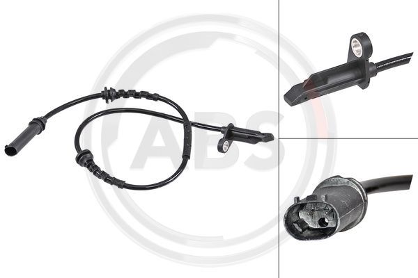 A.B.S. 31726 Sensor, wheel speed