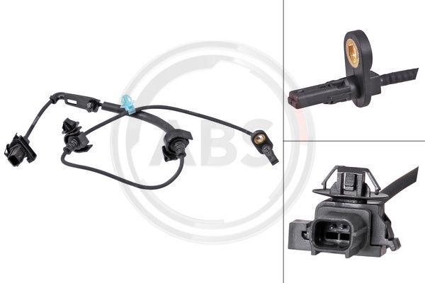 A.B.S. 31738 Sensor, wheel speed