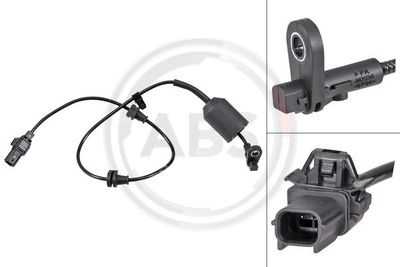 Sensor, wheel speed A.B.S. 31757