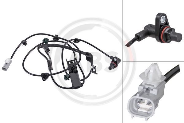 A.B.S. 31763 Sensor, wheel speed
